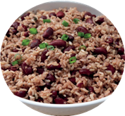 Rice and Peas (beans)
